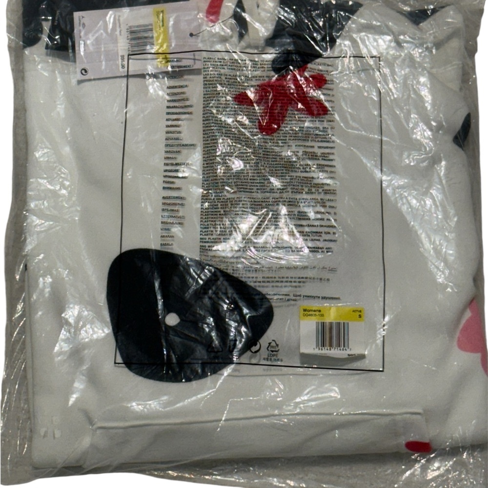 Sweatshirt with Red and Black Accents